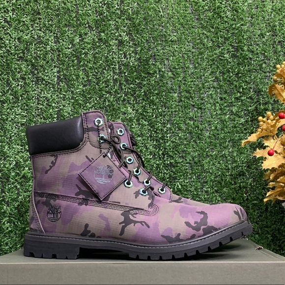 TIMBERLAND 6 INCH IRIDESCENT PREMIUM BOOT CAMO - Picture 2 of 11